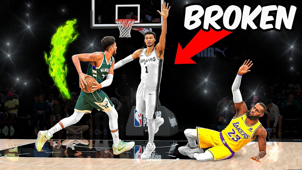 Яннис + Медленные шаги = СЛОМАН в NBA 2K26 Играйте сейчас онлайн