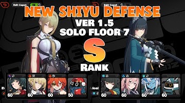 NEW Shiyu Defense 1.5 Floor 7 (S-Rank) Evelyn M0S0 & Miyabi M0S1 | Zenless Zone Zero