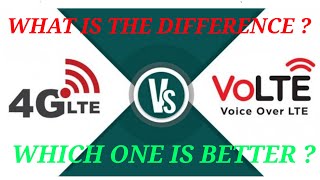 VOLTE VS LTE | What is VOLTE ? | Calling On 4G
