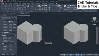 Famous Subtract command Autocad,3D solid subtract, How to Subtract, Regions subtract,Boolean operation Wealth