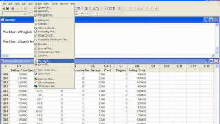 Minitab - pie and bar charts