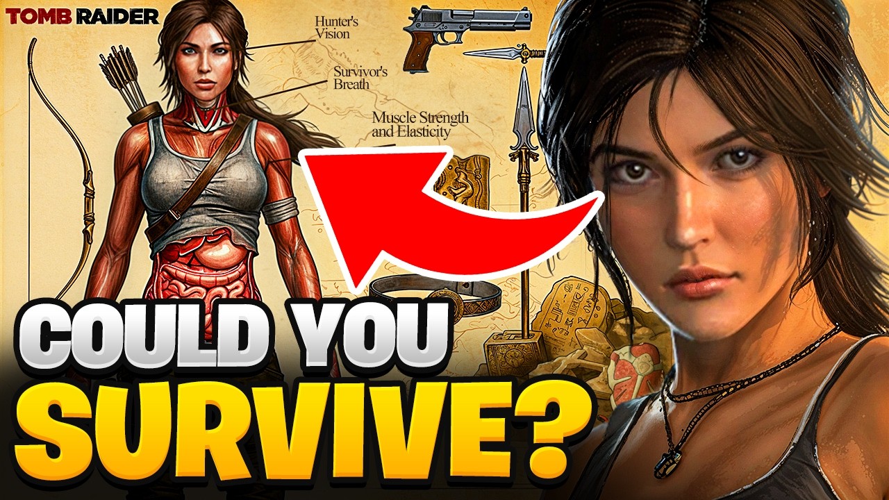TOMB RAIDER: What It Takes to be Lara Croft in REAL LIFE?