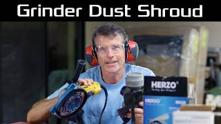 Using an Inexpensive Angle Grinder Dust Shroud