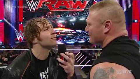 vlc record 2016 04 06 15h33m33s Dean Ambrose wants Brock Lesnar to take him to Suplex City  Raw, Feb