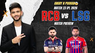 RCB vs LSG | Match Prediction | IPL 2026 | Match - 23 | RCB vs LSG 2026 | Cricket Prediction screenshot 1