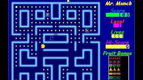 25 year old Pacman game converted to C#