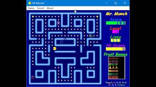 25 year old Pacman game converted to C#