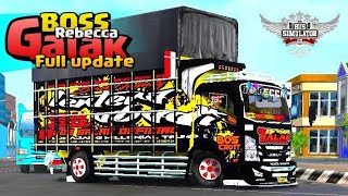 Mod Bussid Terbaru Truck Nmr71 Rebecca Boss Galak Update, Full Anim, Super Detail || BUSSID V3.6.1