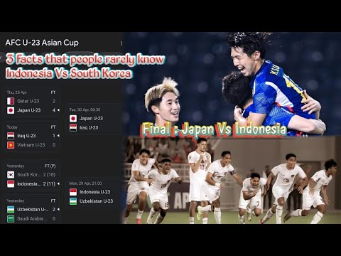 3 Interesting Facts about Indonesia vs South Korea - Indonesia Will Definitely Go to Paris Olympics