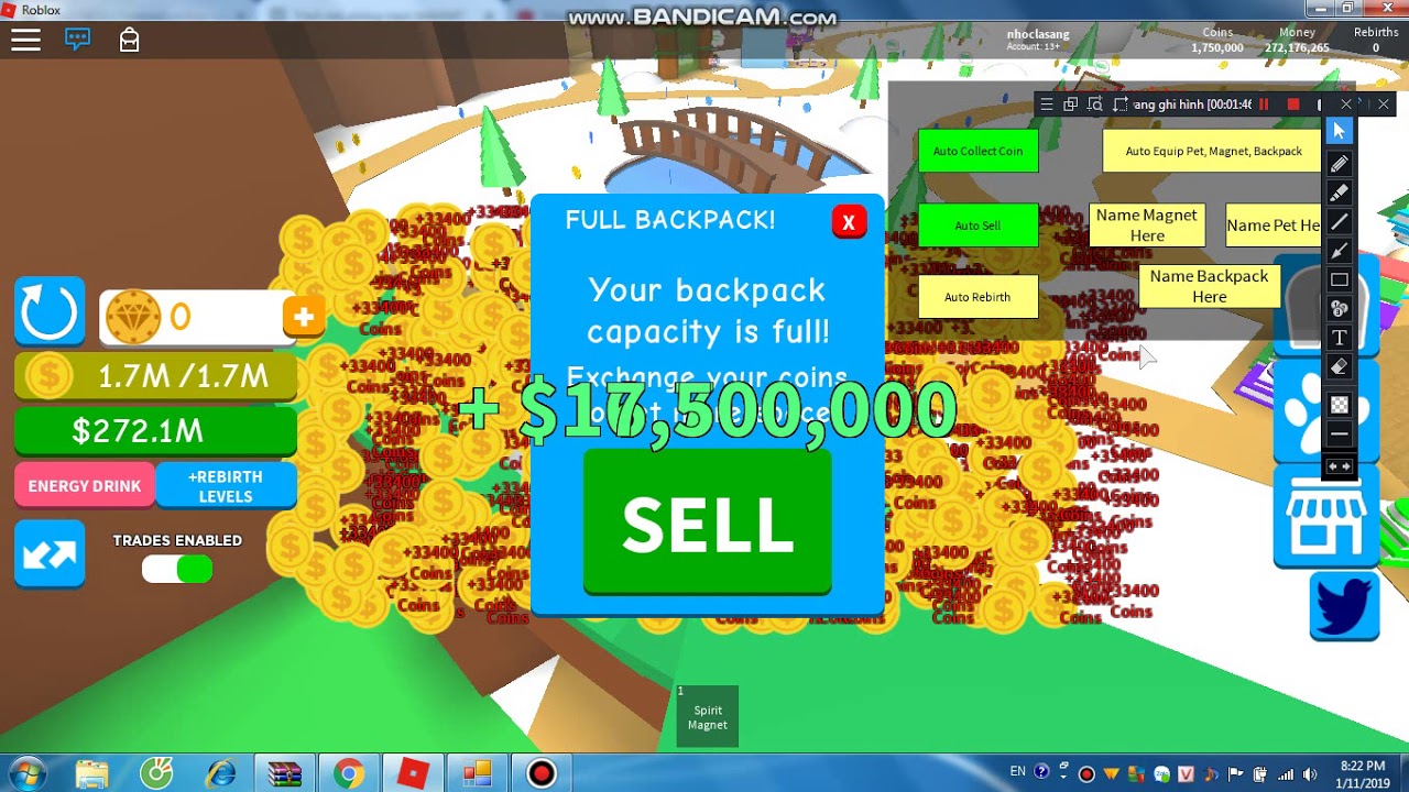 hack roblox ðŸ’± TRADING | Magnet Simulator - YouTube - 