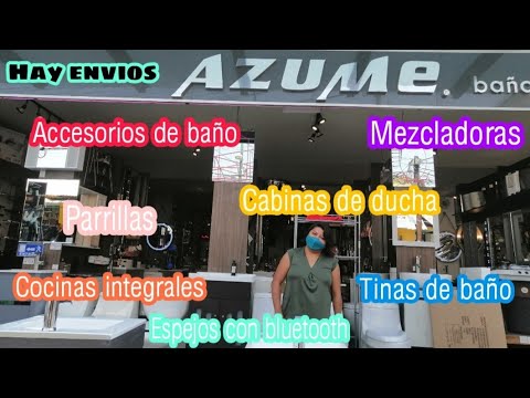 AZUME BAÑOS Y COCINAS/TODO PARA MI NUEVO HOGAR, ESPEJOS DE LUZ LED Y BLUETOOTH