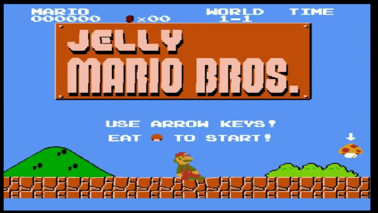 Jelly Mario Bros Gameplay (Alpha) YouTube