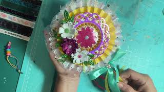 Scrap ESPAÑA. PRECIOSO INTERCAMBIO DE MANUALIDADES CON INMA