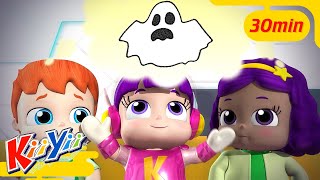 No Monsters | Halloween Song! Kids Learning | KiiYii | Nursery Rhymes & Kids Songs