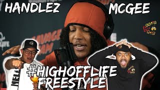 HANDLEZ MCGEE SET THE BAR HIGH!!!! | Handlez McGee #HighOffLife Freestyle Reaction