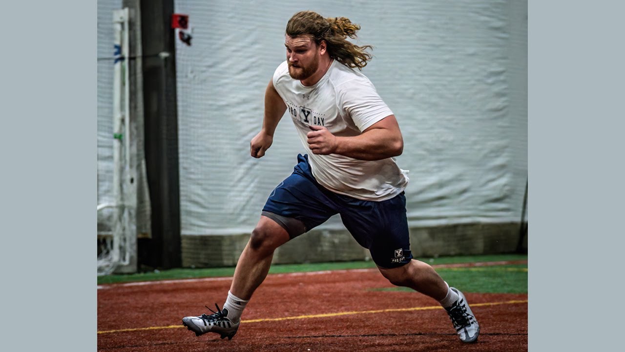 Adam Raine Commanders YALE PRO DAY - ADAM RAINE - 2023 PRO FOOTBALL PROSPECT - YouTube