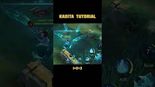 Kadita tutorial #mlbb #mlbbshorts
