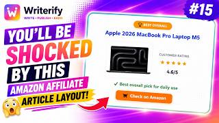 You'll Be Shocked by This Amazon Affiliate Article Layout