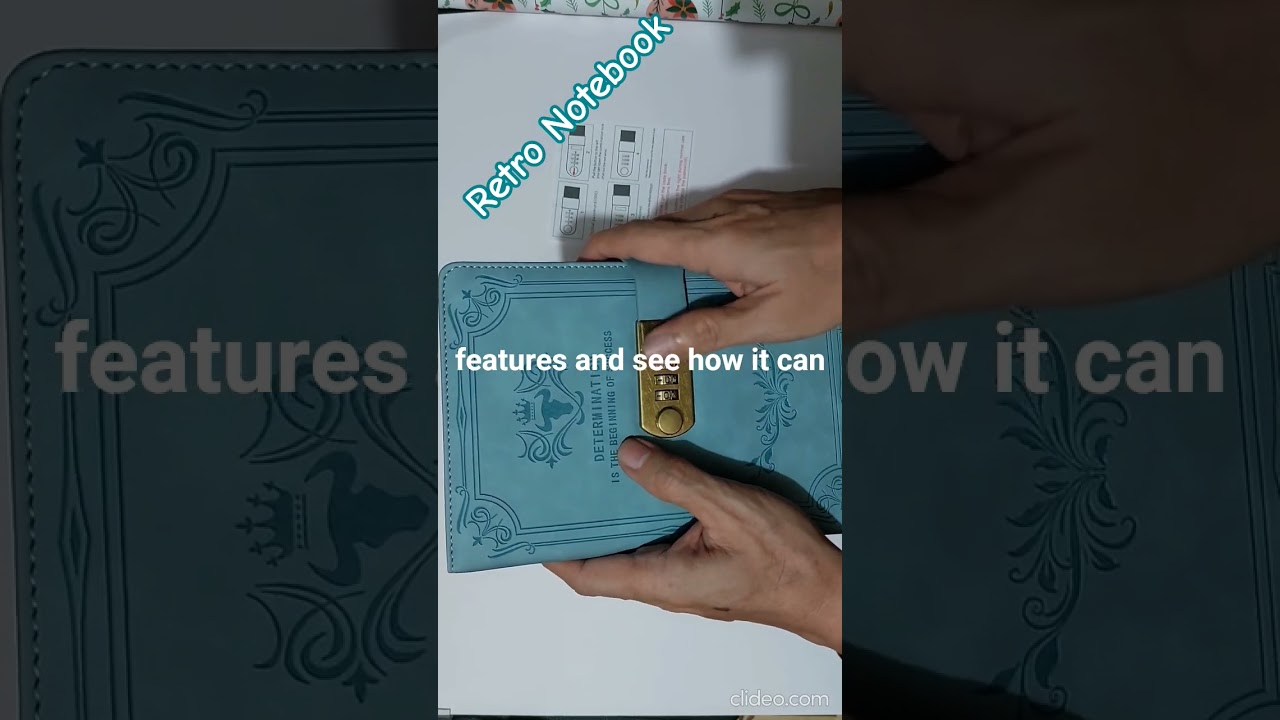 A5 200 pages Retro Notebook 