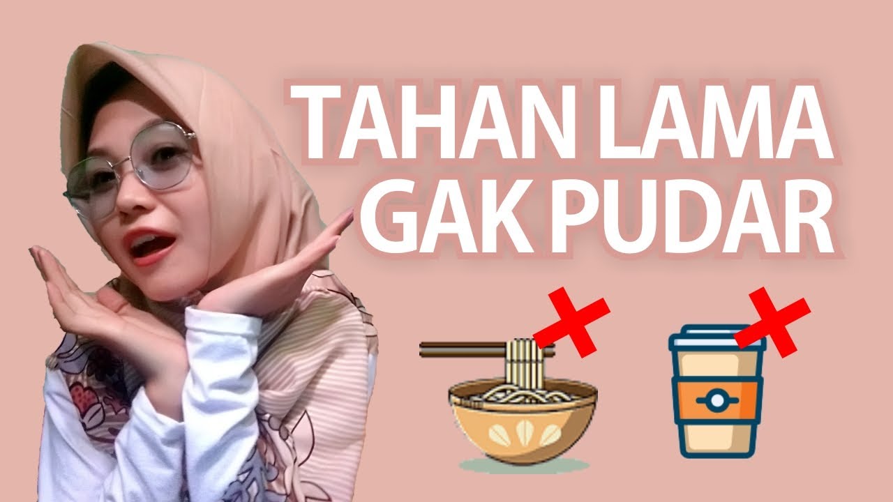 Review Lipstik Tahan Lama Gak Pudar Meski Makan dan Minum Banyak 