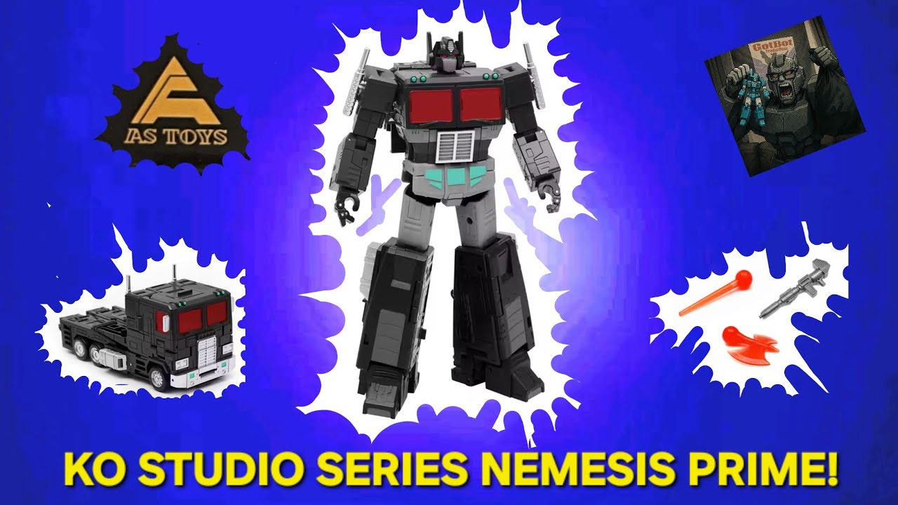トランスフォーマー スタジオシリーズ ネメシスプライム KO AS Toys KO Studio Series 86 Nemesis Prime - GotBot True Review