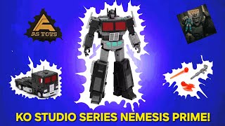 AS Toys KO Studio Series 86 Nemesis Prime - GotBot True Review NUMBER 1291