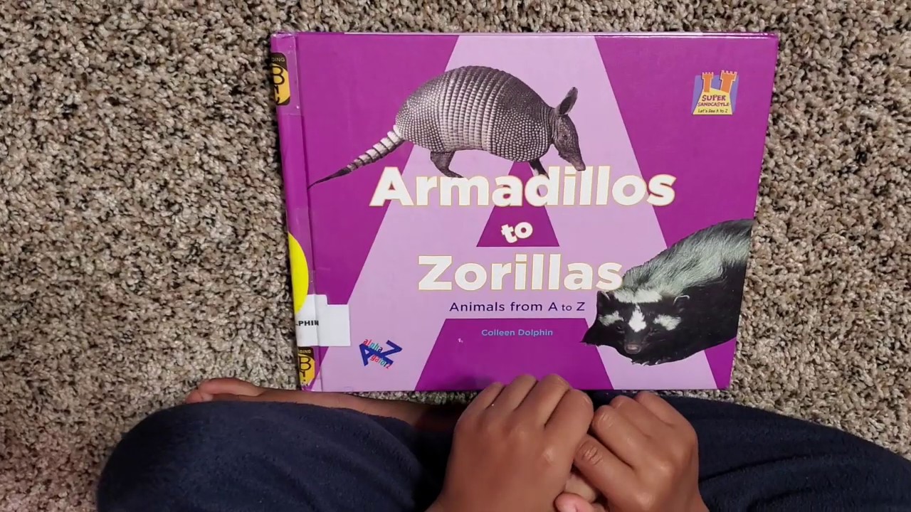 Armadillos to Zorillas: Animals from A to Z - Read aloud - YouTube