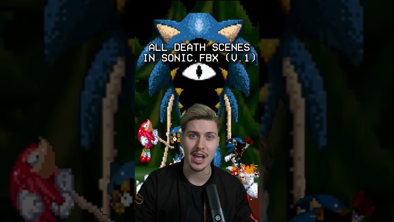 TOP SCARIEST DEATH SCENES IN SONIC.EYX #shorts #sonicexe #soniceyx