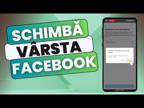 Schimbă vârsta pe Facebook - tutorial pas cu pas