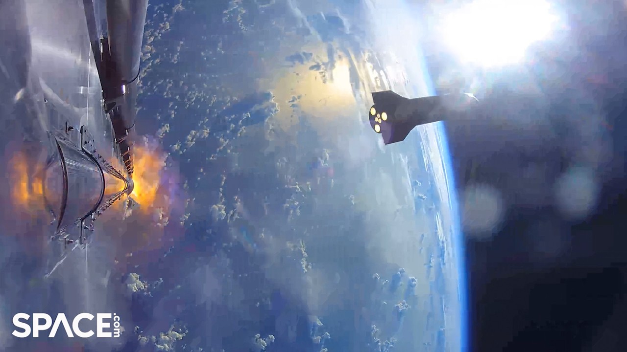 Wow! SpaceX Starship Flight 14 Stage Separation in Epic Views