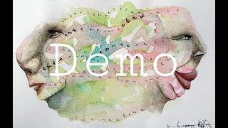 Rembrandt Watercolor demo Interconnected