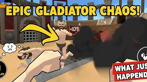 Gladiator simulator. Epic arena chaos🤯