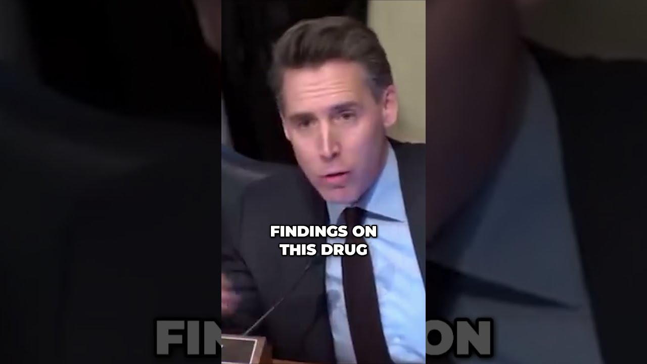 Sen Hawley Challenges THIS Biden FDA Policy
