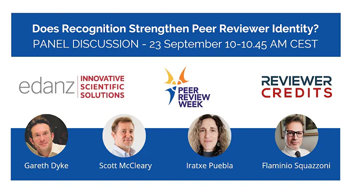 Peer Review Week | Does Recognition Strengthen Peer Reviewer Identity?
