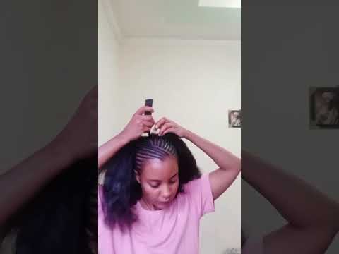 ለክረምት ለፀጉር ተስማሚ እና ውብ የሆኑ ሹሩባዎችን ከእኔ ጋር #fulanibraids #blackbeautyyoutuber #habesha