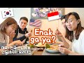Masak Dan Makan Masakan Sunda Bareng Pasangan Amerika-Korea! (Feat.Sunny And Chris) 손님이랑 같이 요리 Vlog!