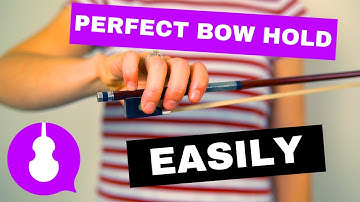 Violin Bow Hold SIMPLIFIED | Beginner Basics