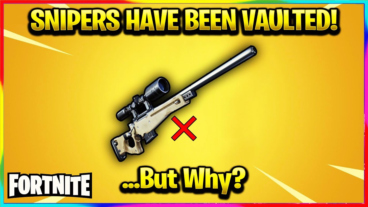 Epic Games Vaults Sniper Rifles In Fortnite Season 6 After Latest Weapon Changes