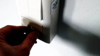 Haustür mit iButton, NFC, Taster und Loxone