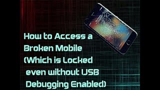 How to access data from Broken Locked Android Mobile without USB Debugging screenshot 3