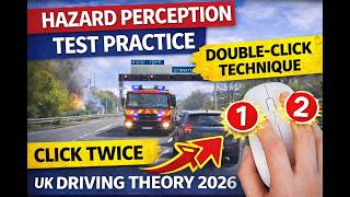 Hazard Perception Test Practice – Clip 14 | Double-Click Method Explained | UK Driving Theory 2026