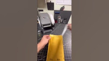 Packing custom sticker order