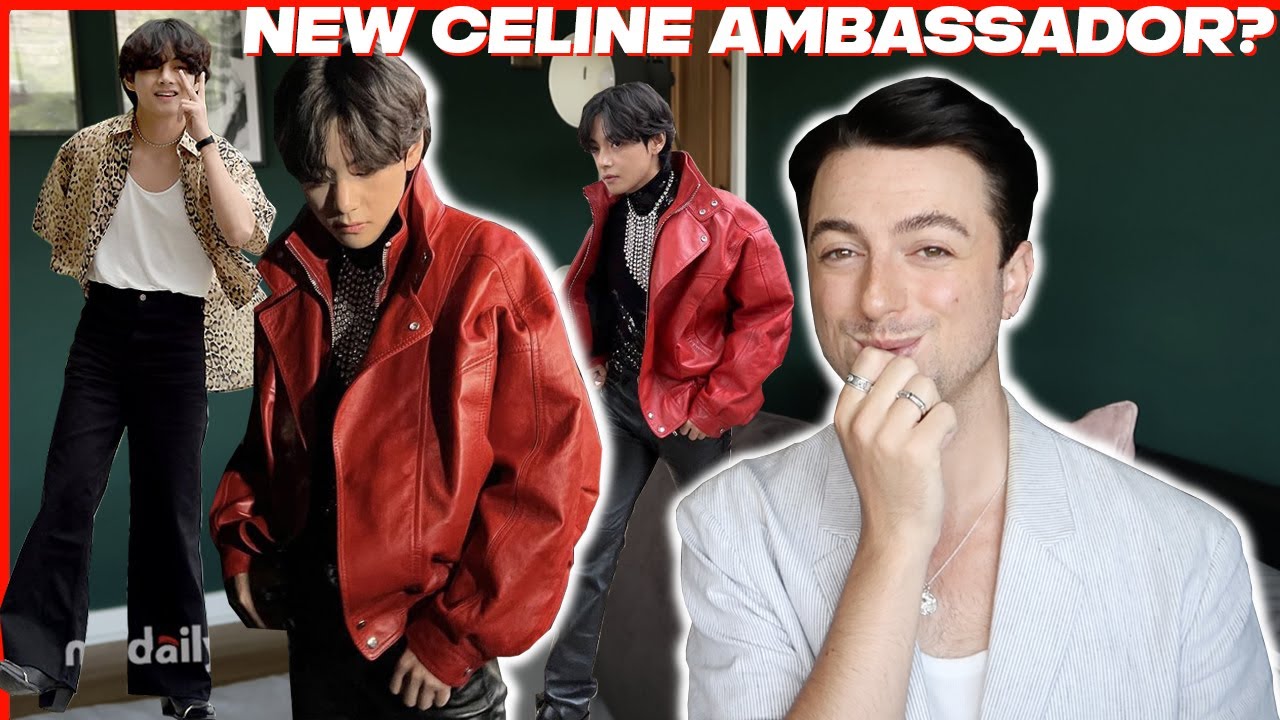 Taehyung has become the global brand ambassador for Celine