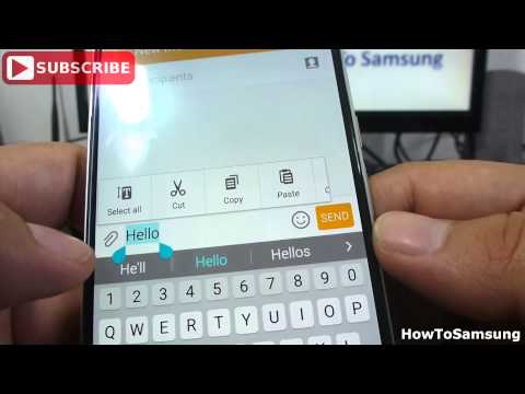 How to Copy and Paste on Samsung Galaxy S6 Basic Tutorials