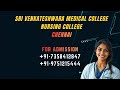 Sri Venkateshwara Medical College Redhills Top 10 Nursing College in Chennai