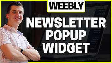 How To Add Newsletter PopUp In Weebly