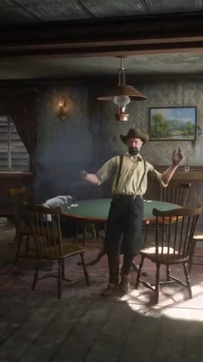 gunslinger shoting enemy in saloon