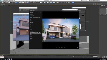 3D Max Tutorials | Corona Render |HDRI Lighting for exterior visualization