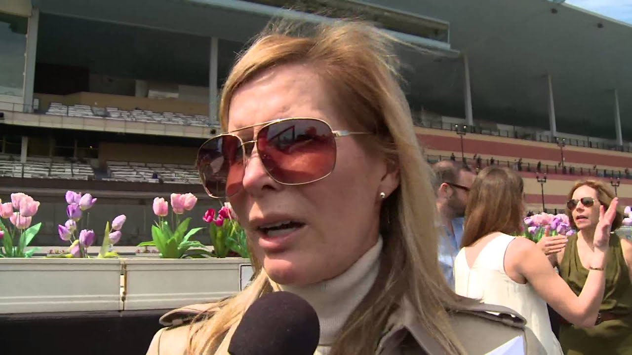 Post Race Interview - Distaff Handicap with Linda Rice - YouTube