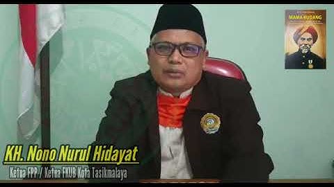 TESTIMONI BUKU MAMA KUDANG || KH NONO NURUL HIDAYAT || KETUA FPP/FKUB KOTA TASIKMALAYA